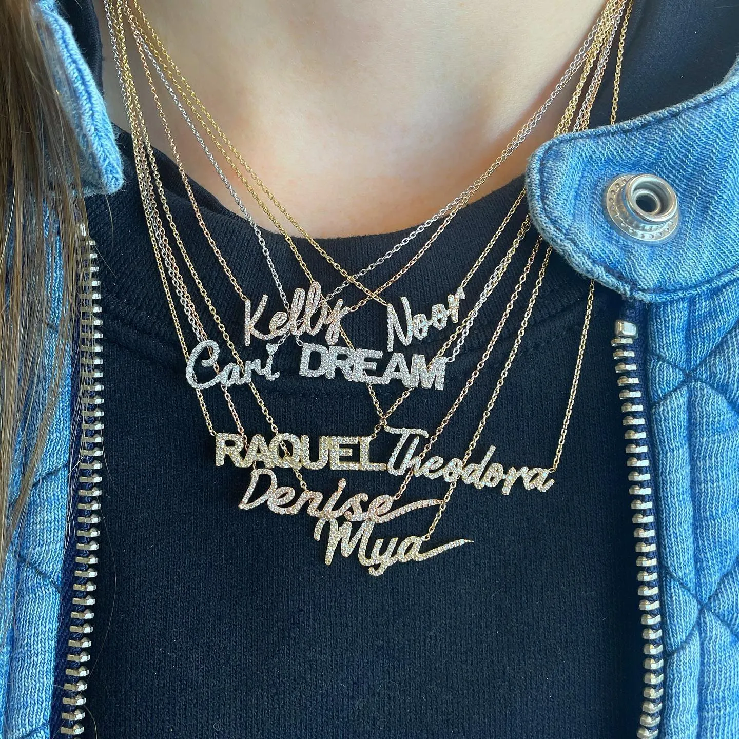 Diamond Name Necklace