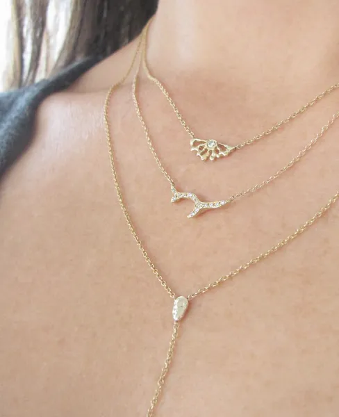 Diamond Sunrise Necklace