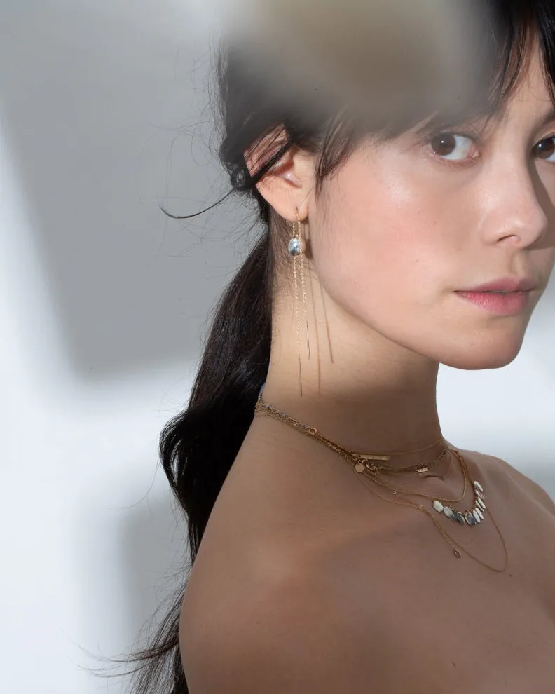 dome earrings