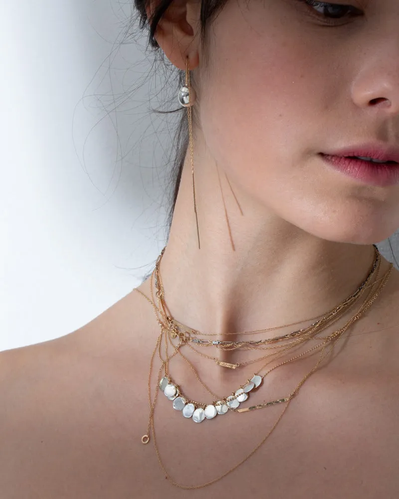 dome earrings
