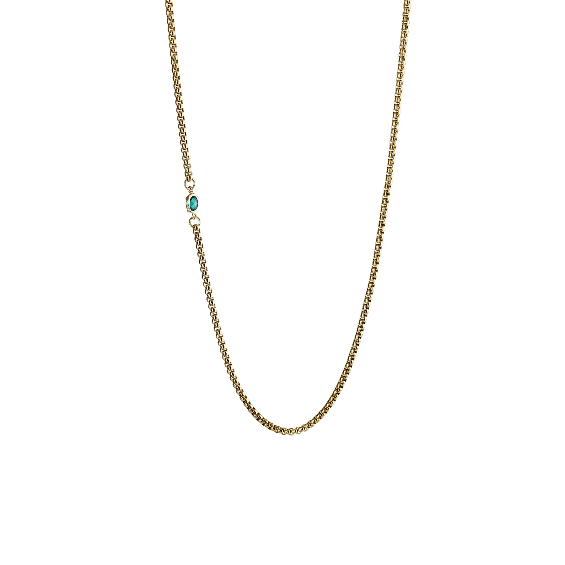 EMERALD POINT NECKLACE
