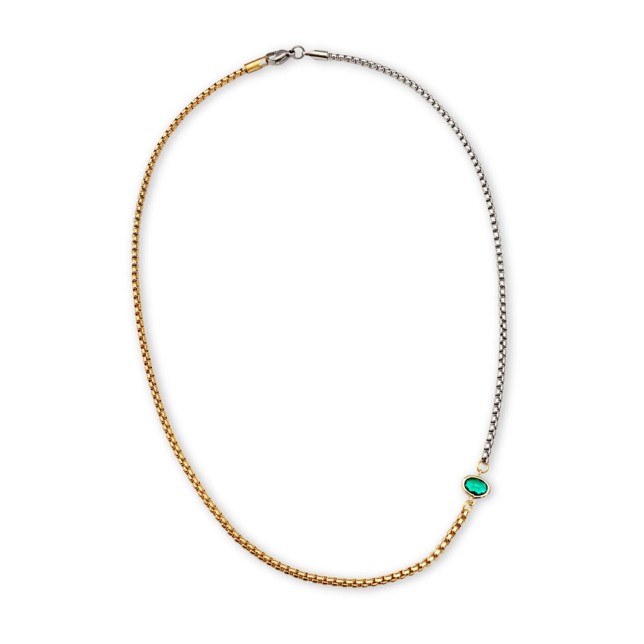 EMERALD POINT NECKLACE