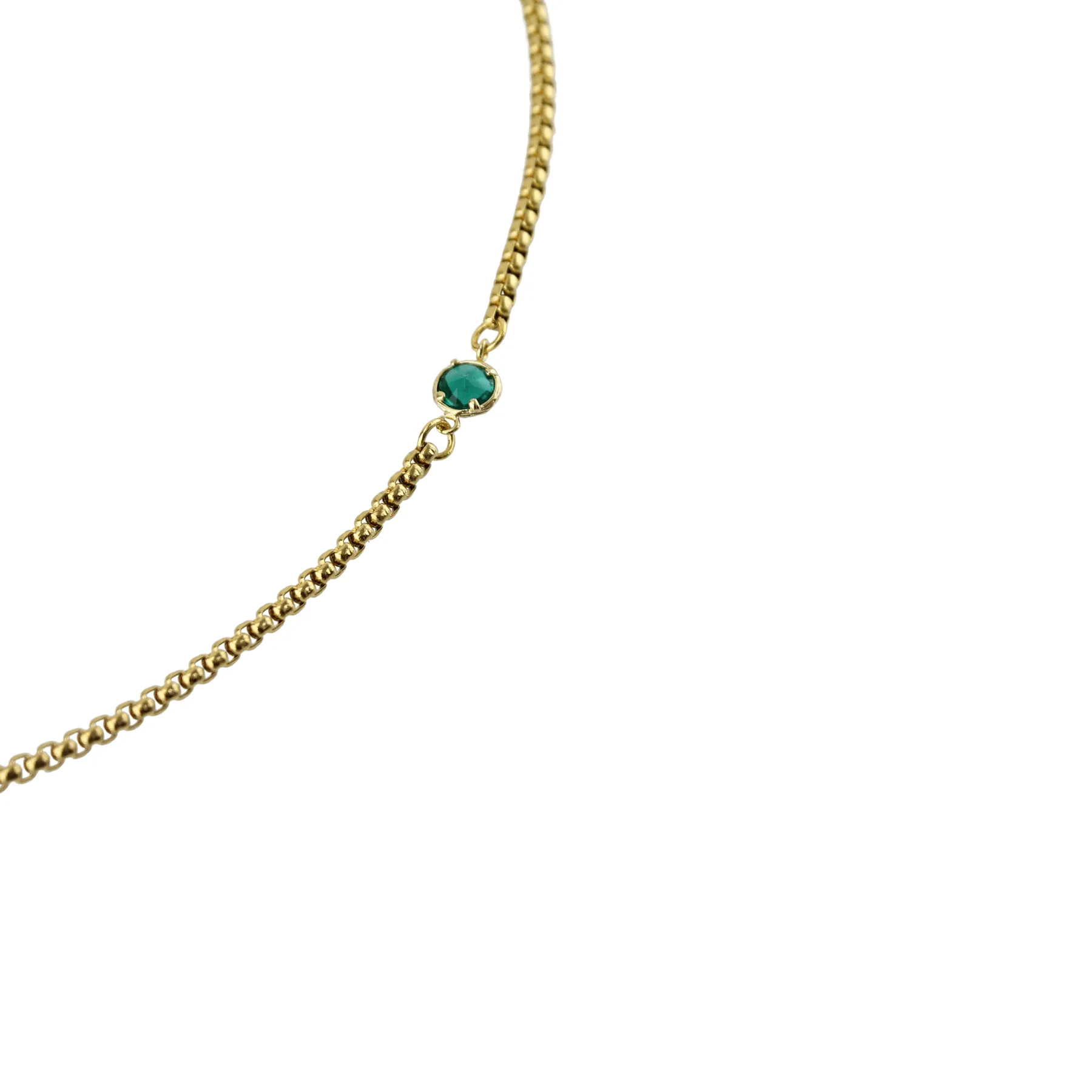 EMERALD POINT NECKLACE