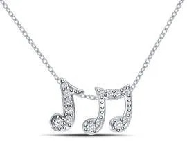EternalDia Quavers / Eighth Music Note Pendant