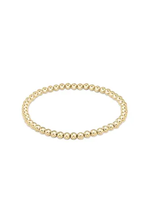 EXTENDS Classic Gold 4mm Bead Bracelet