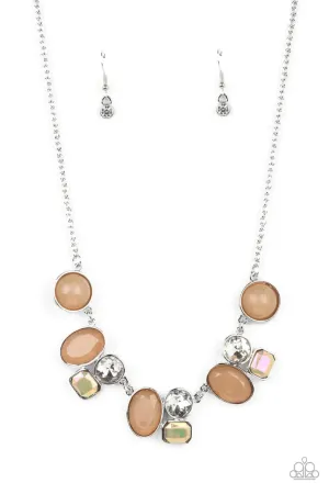 Fantasy World - Brown Necklace