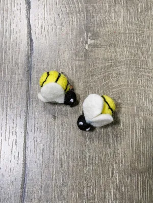 Felt Bee Brooch