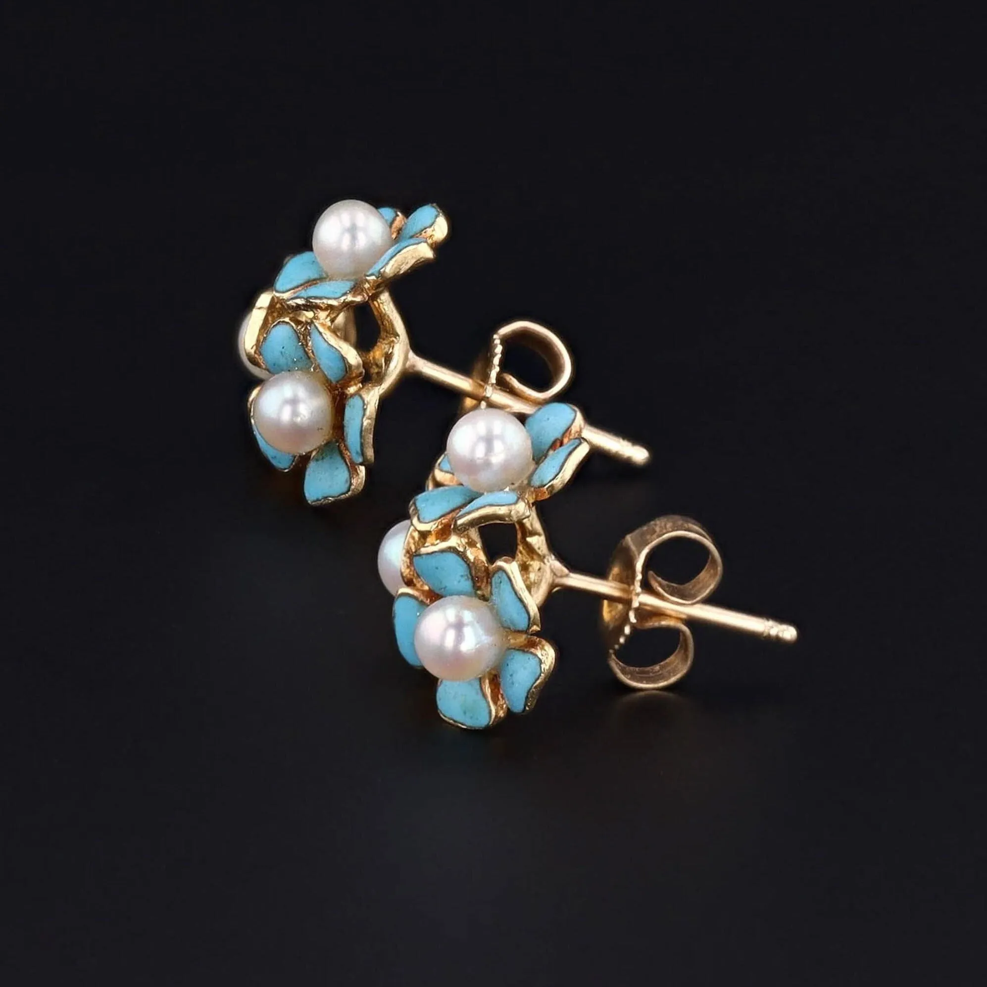 Flower Earrings | 14k Gold Earrings