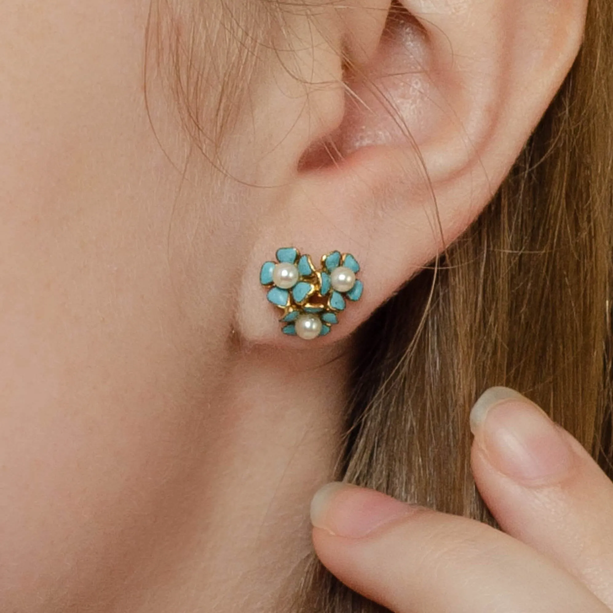 Flower Earrings | 14k Gold Earrings