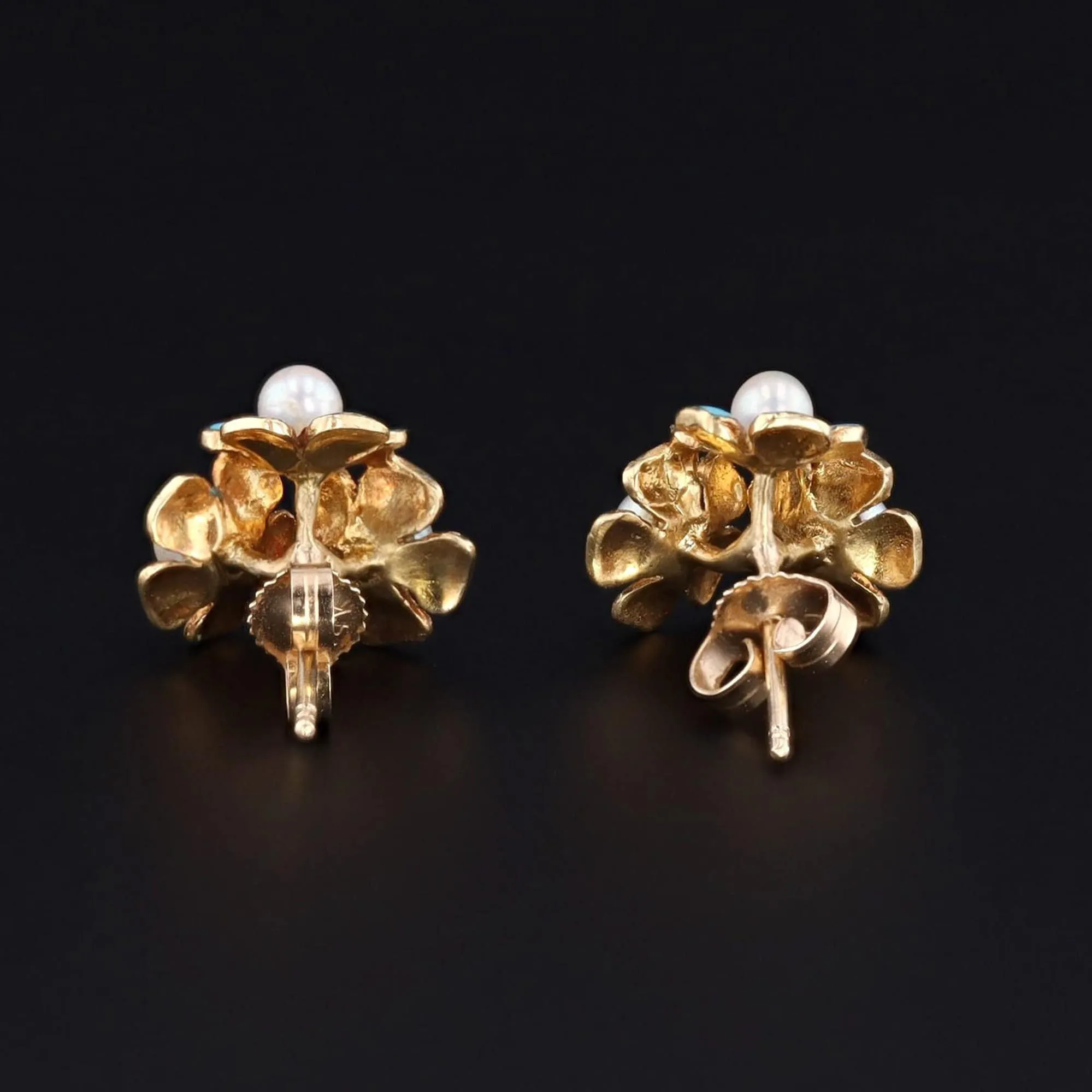 Flower Earrings | 14k Gold Earrings