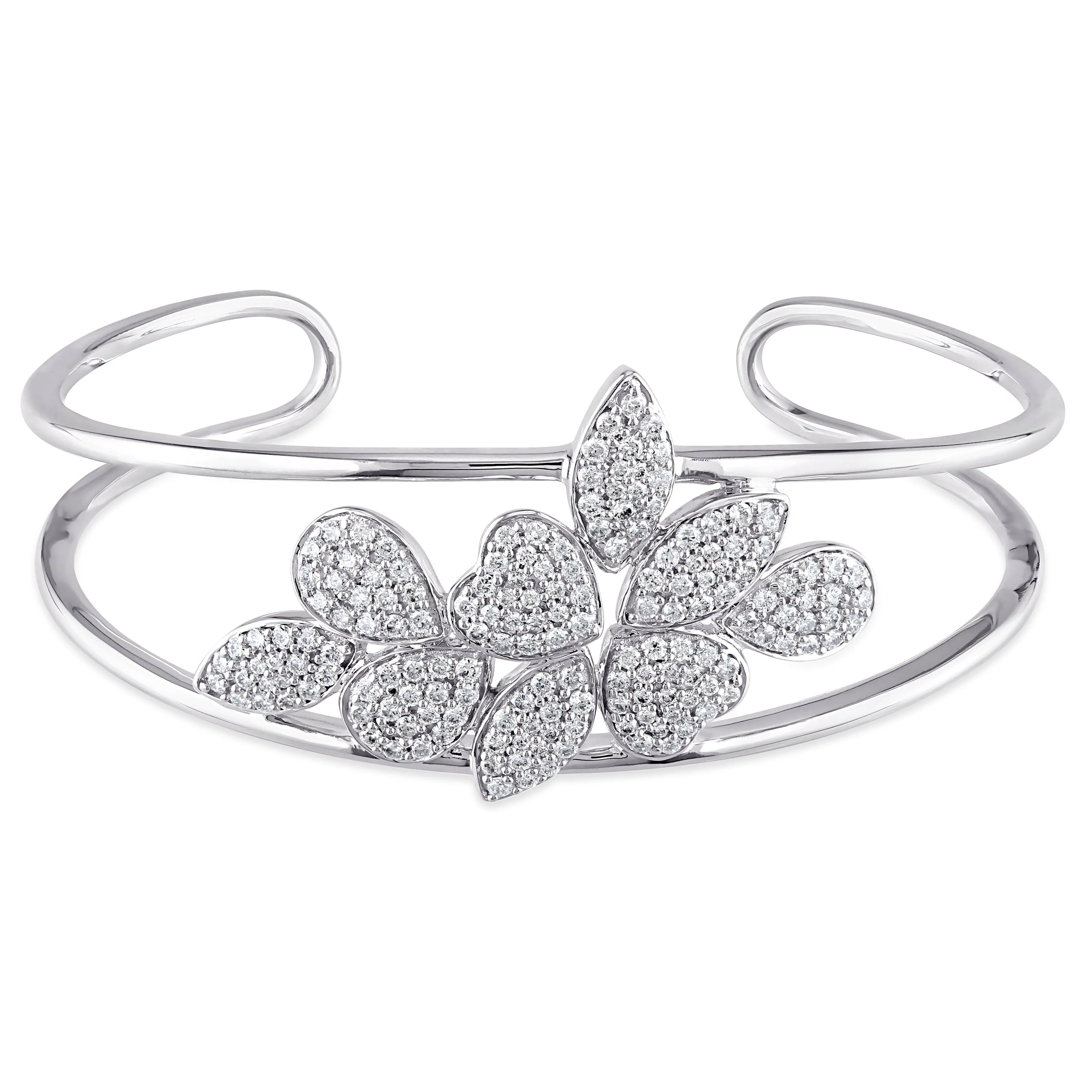 Flower Flex Diamond Bangle
