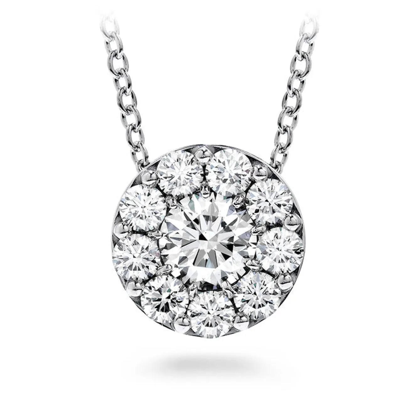 Fulfillment 18K White Gold 2.0 ct Diamond Pendant Necklace