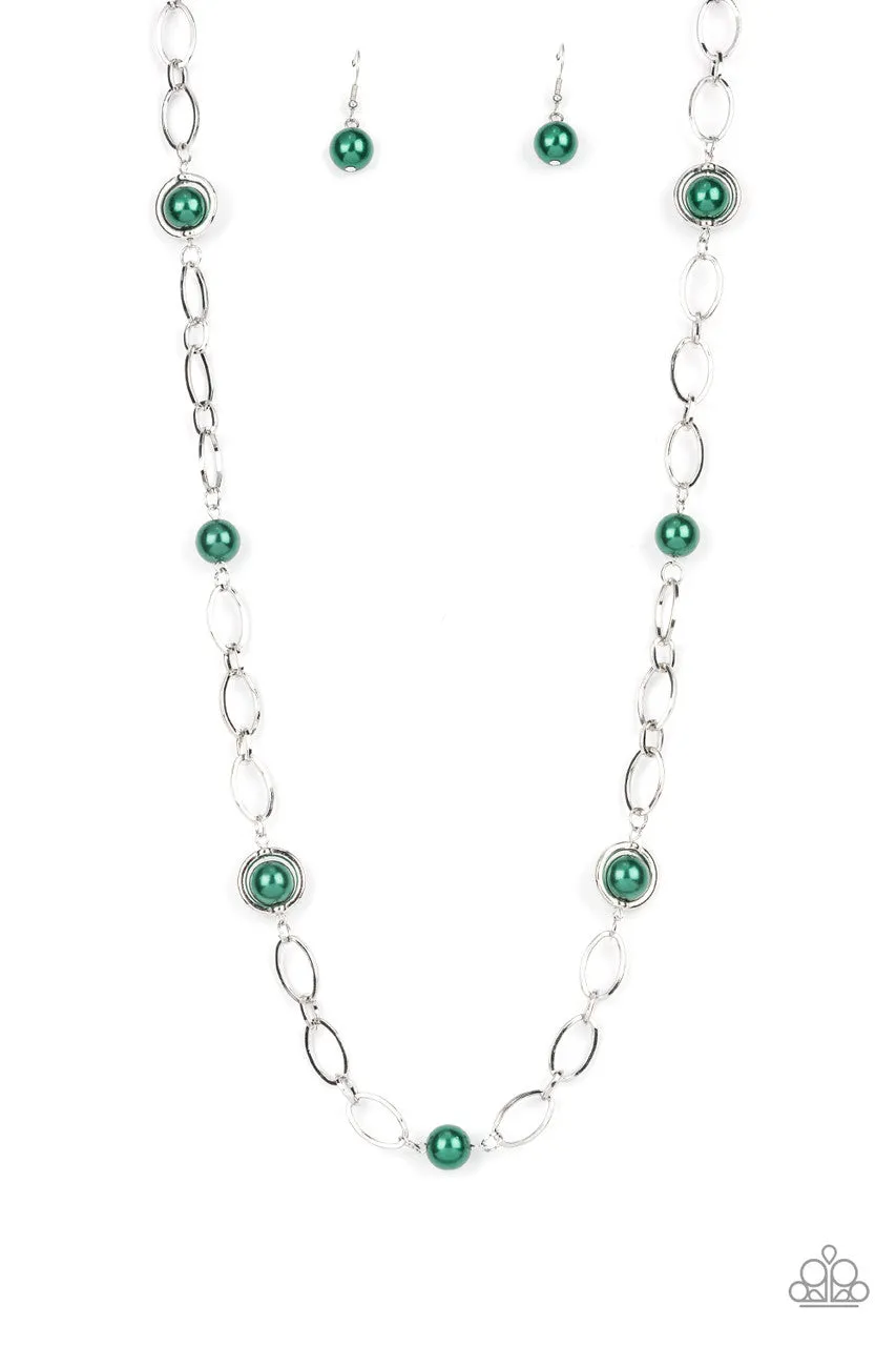 Fundamental Fashion Green Paparazzi Necklace