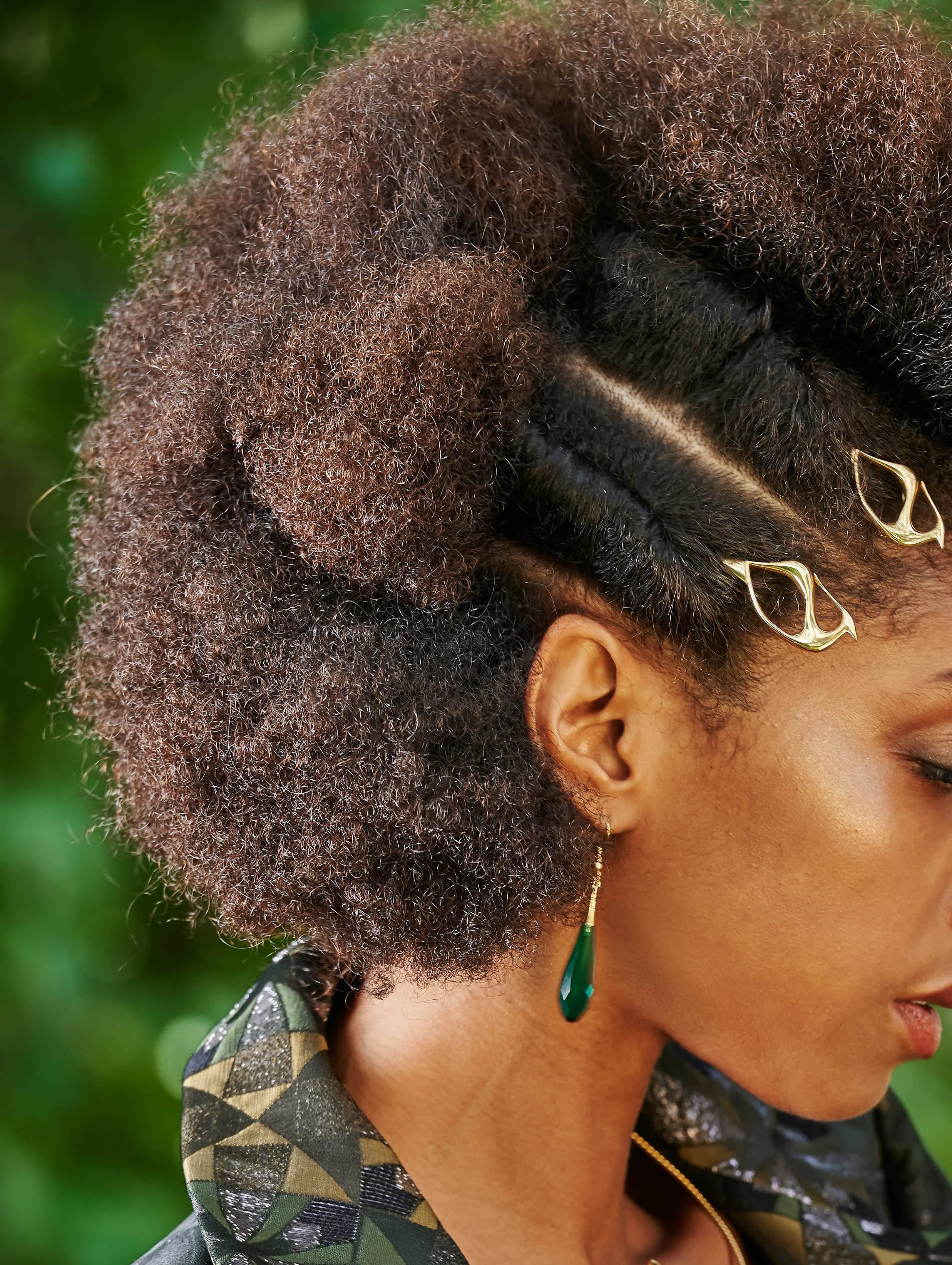 GAZELLE Brooch- - Hair Pin