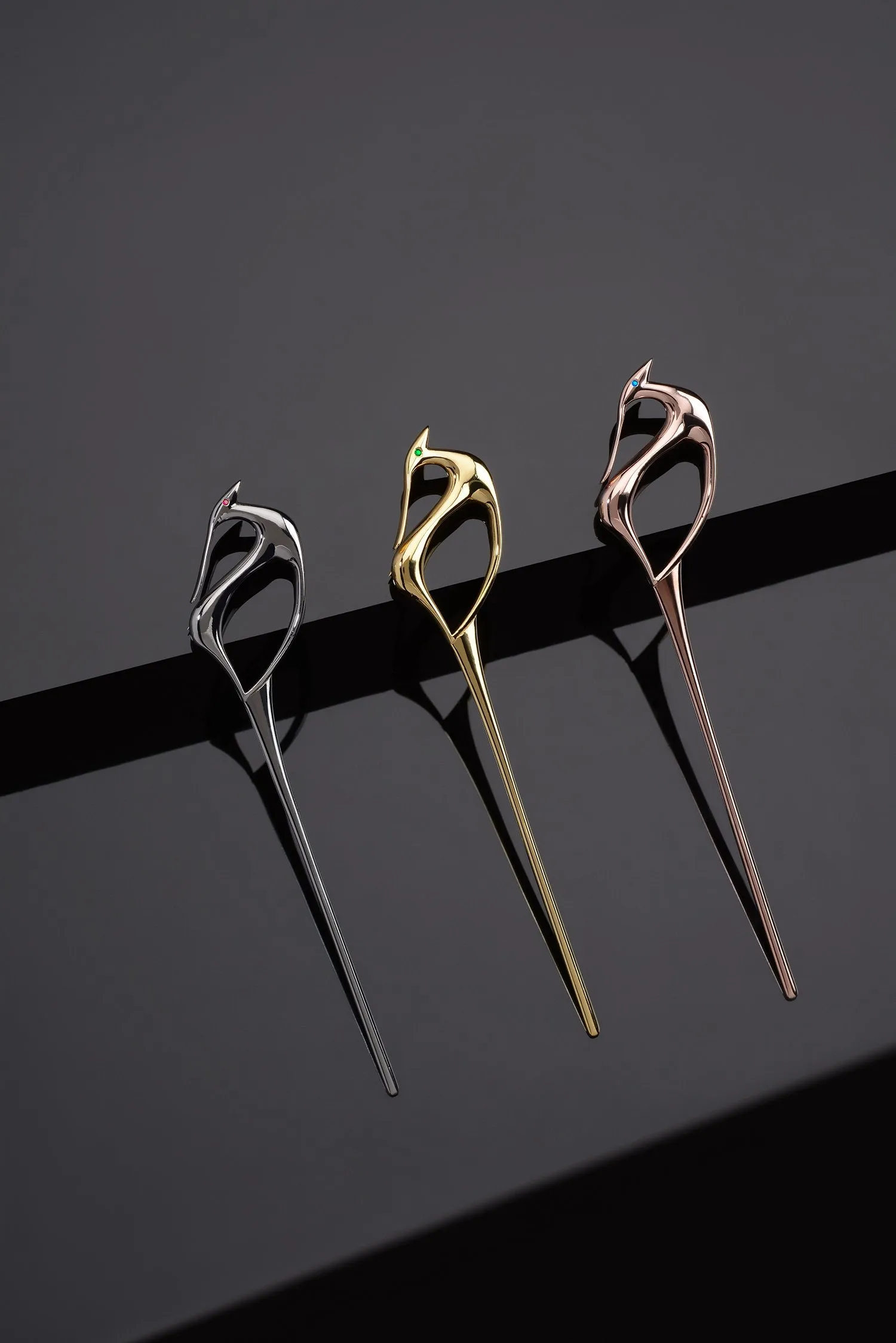 GAZELLE Brooch- - Hair Pin