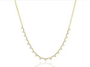 Graduating Diamond Layering Necklace