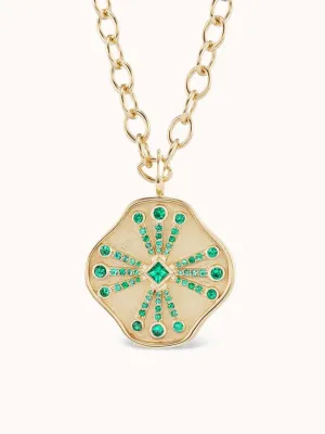 Guiding Light Necklace Emerald