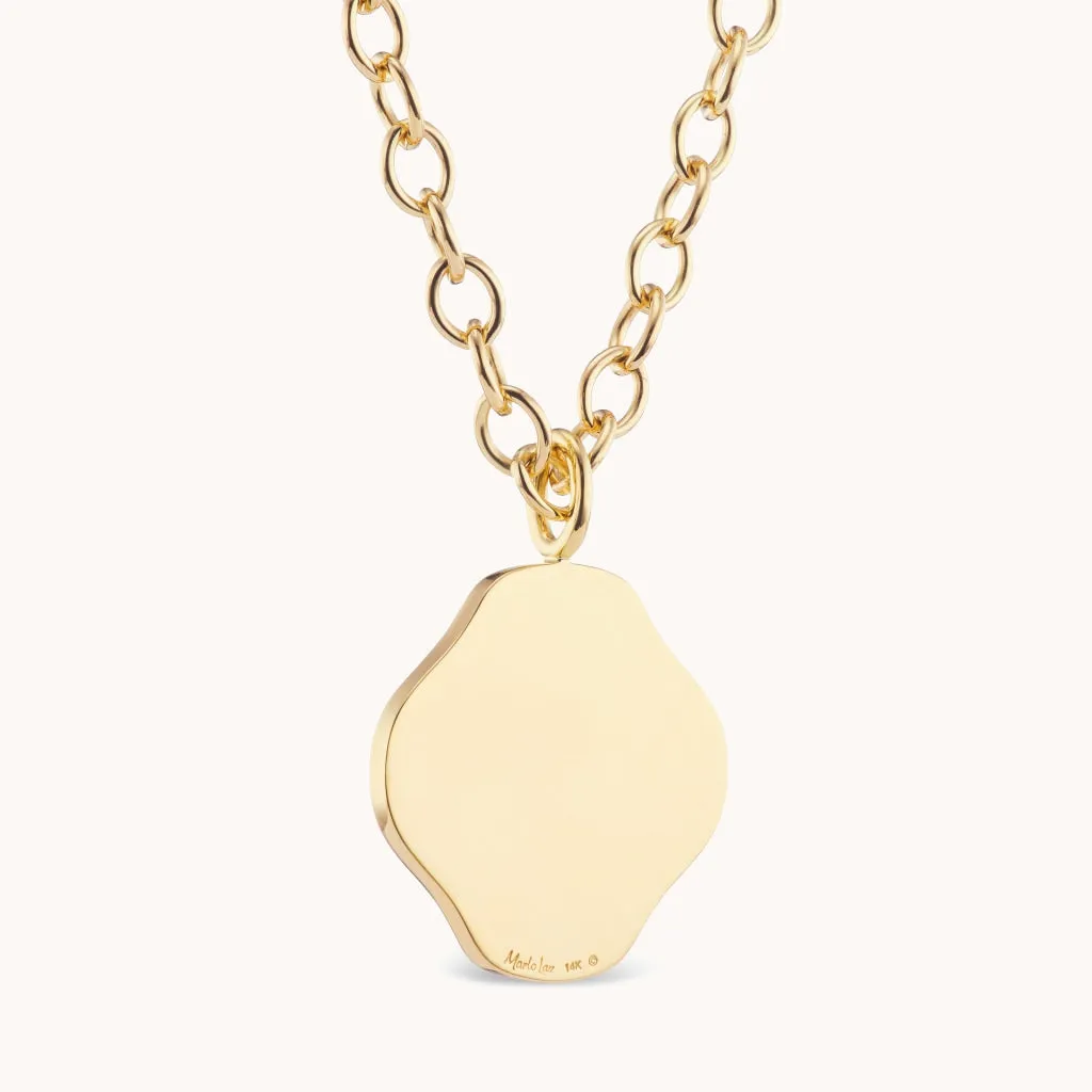 Guiding Light Necklace Emerald