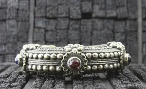 Gypsy Kuchi Tribe Color Cuff