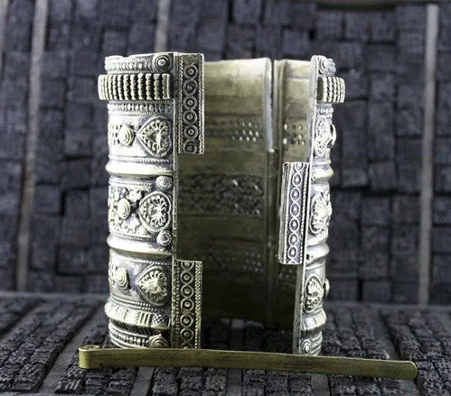 Gypsy Kuchi Tribe Wide Cuff