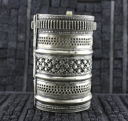 Gypsy Kuchi Tribe Wide Cuff