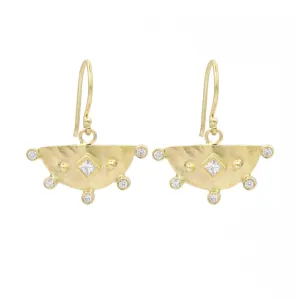 Half Moon Drop Earrings