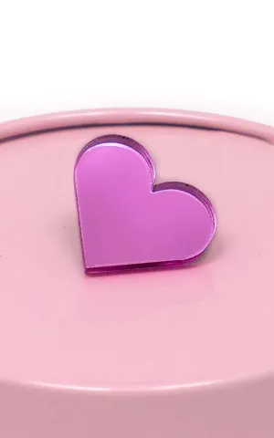 Hartjes Broche Pink