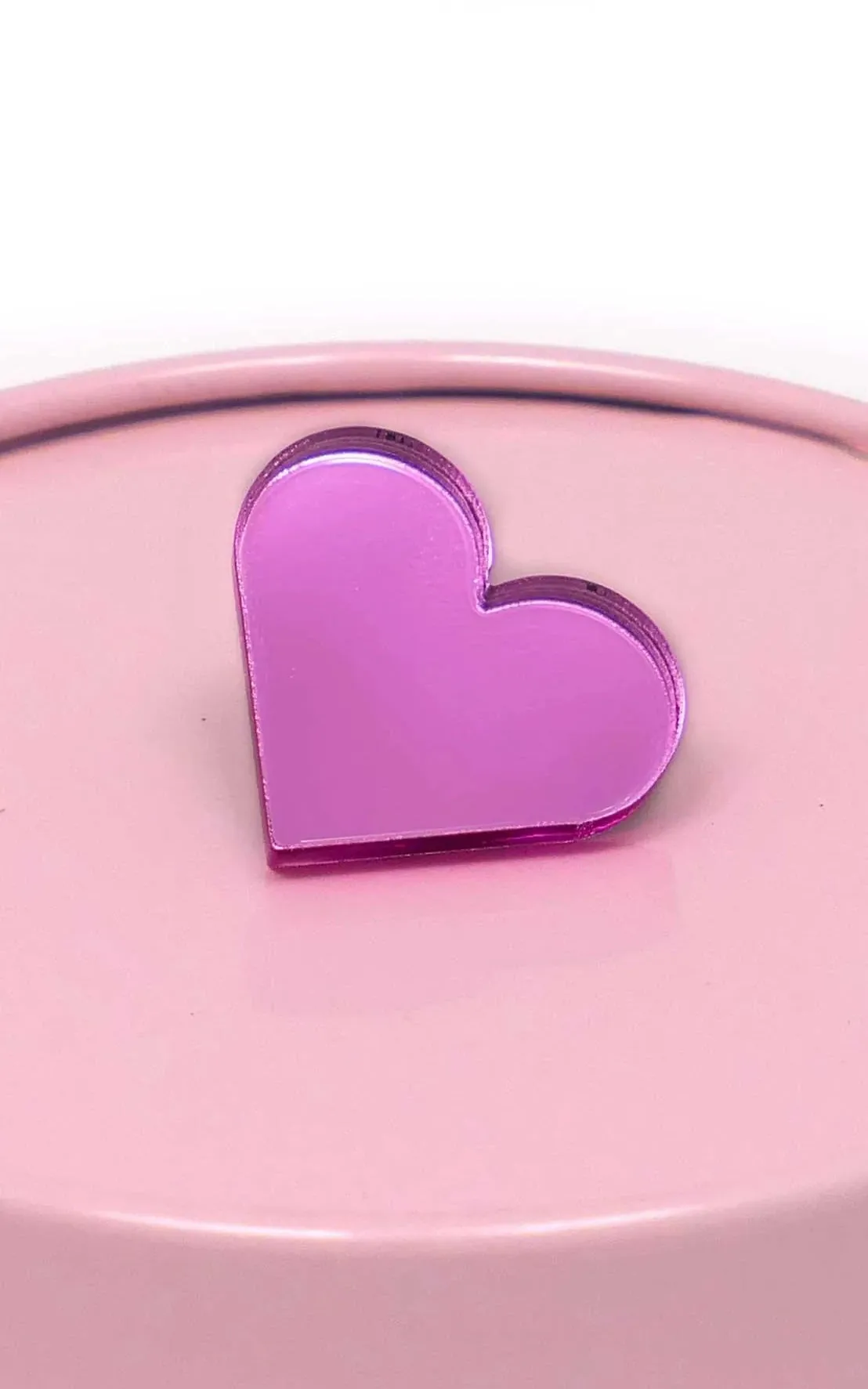 Hartjes Broche Pink