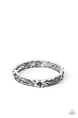 Hawaiian Essence Silver Paparazzi Bracelet