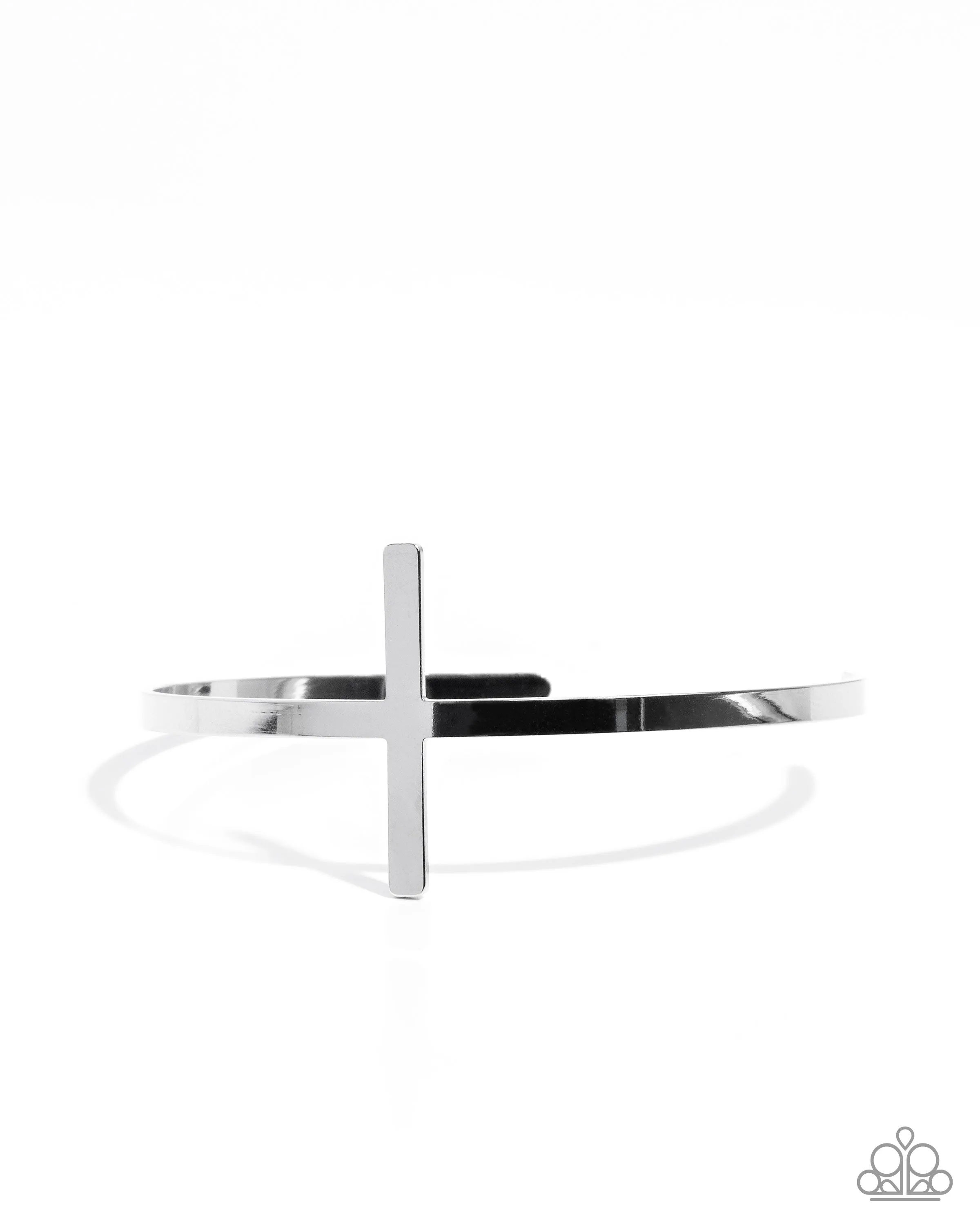 Holy Headline - Silver (Cross) Bracelet