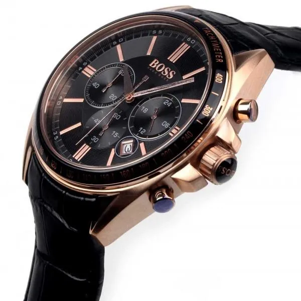 Hugo Boss Chronograph Dial Rose Gold Men's Watch 1513092