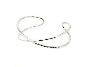 Infinity Sterling Silver Cuff