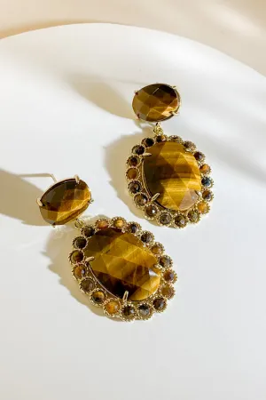 Kelsea Gemstone Drop Earrings