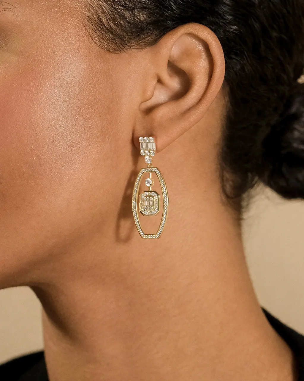 Kendall CZ Drop Earrings