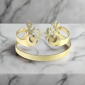 Khmer Leaf Bomb Cuff