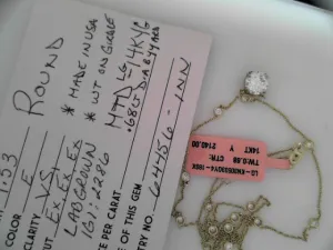LAB GROWN DIAMOND NECKLACES