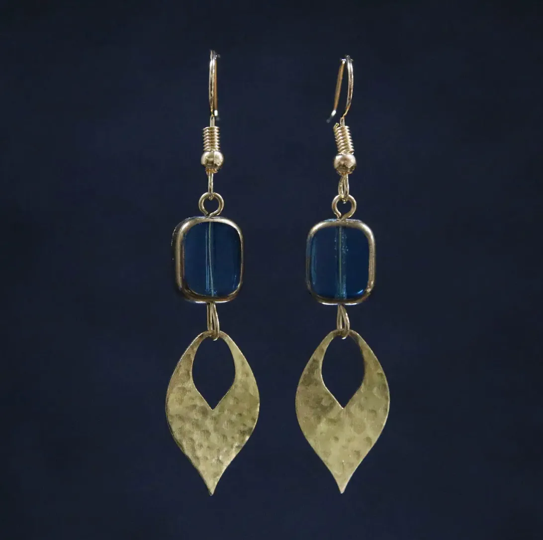 Leaf Drop Earrings