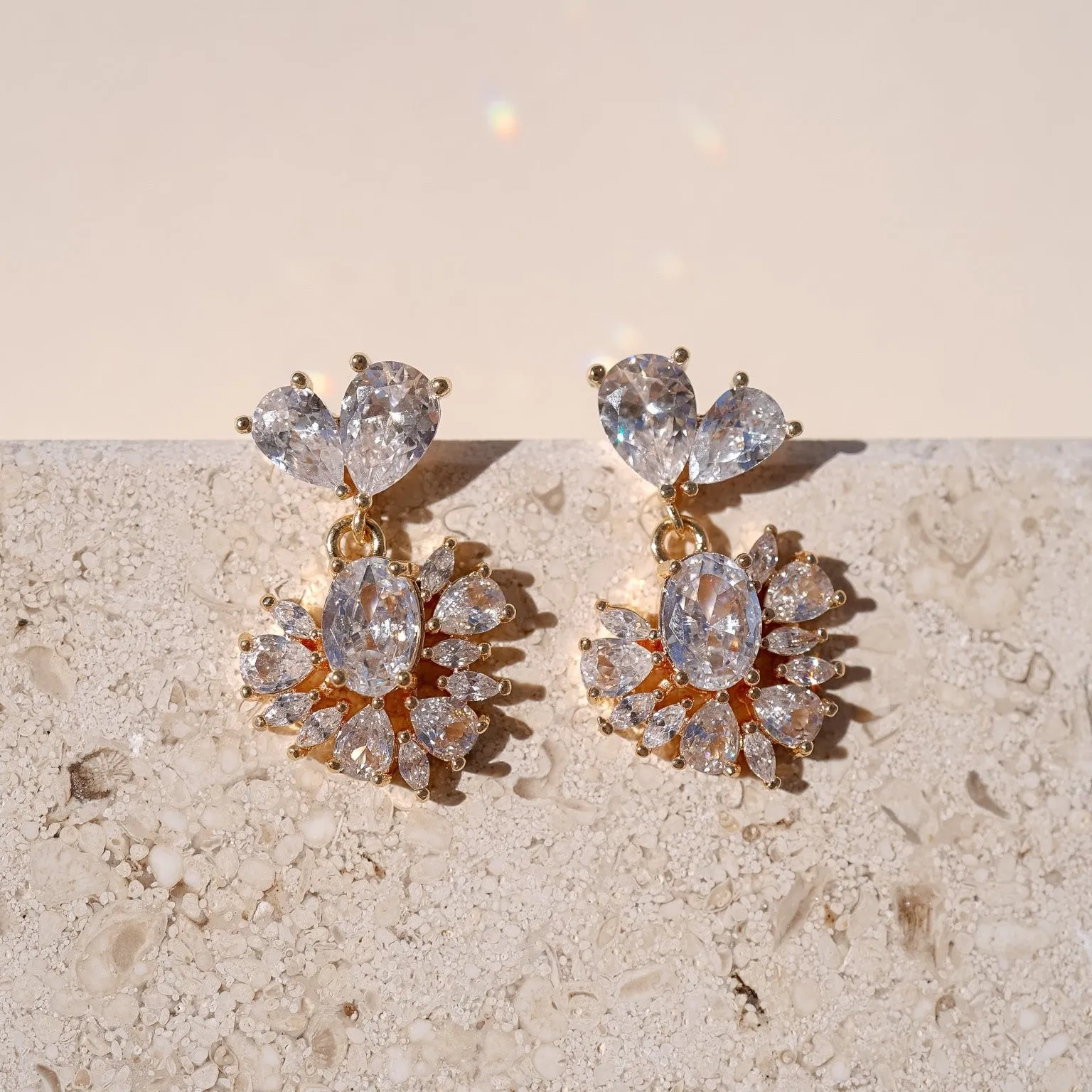 Lily Crystal Earrings