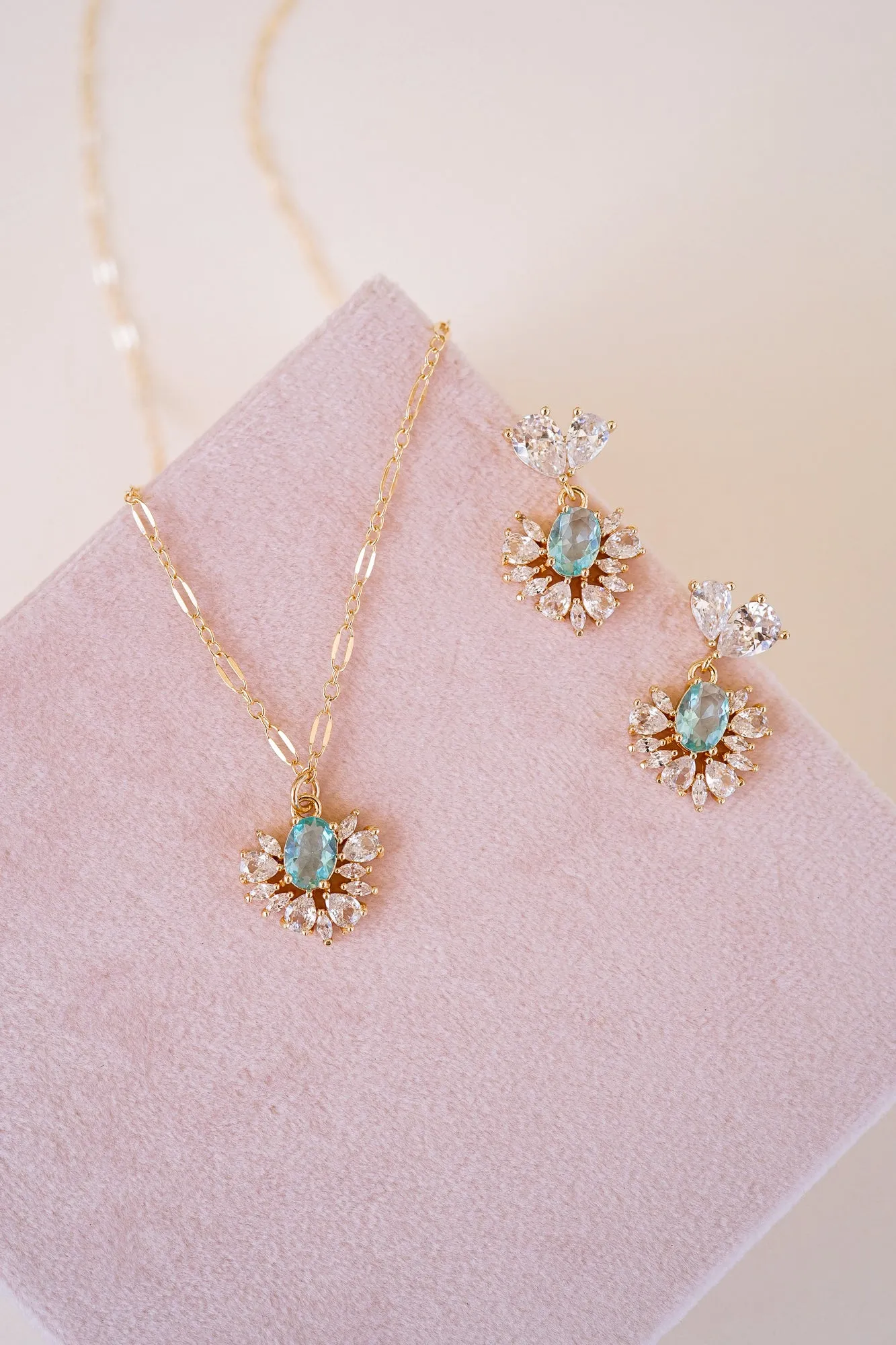 Lily Crystal Earrings