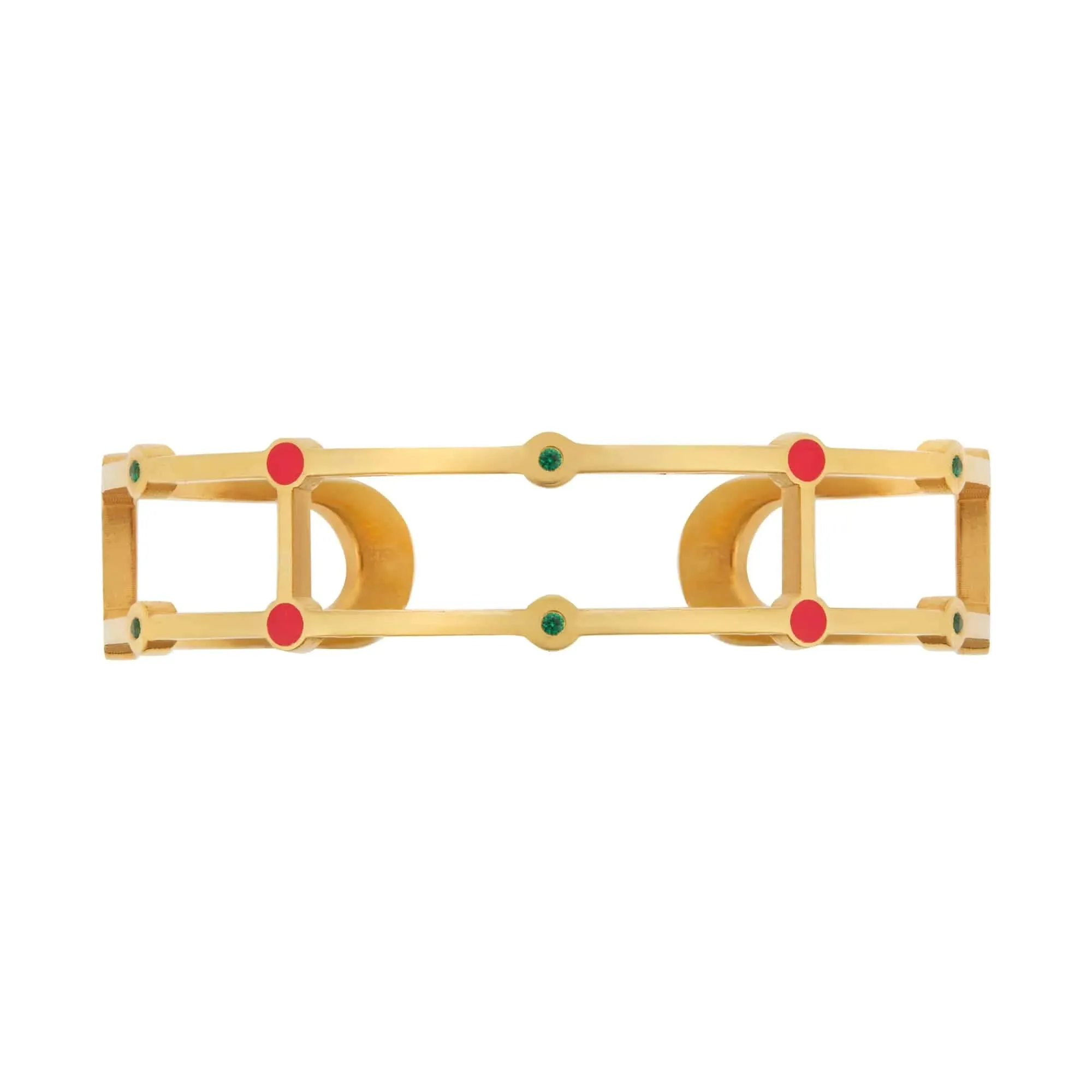 Line Cuff Pink Enamel