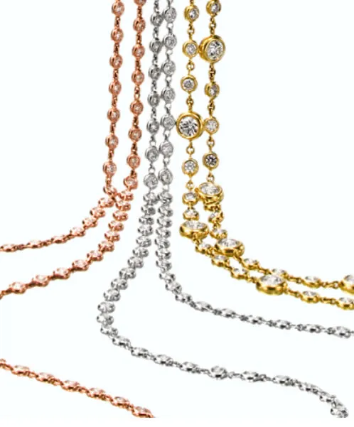 Lisa Nik Diamond-by-the-Yard Necklace
