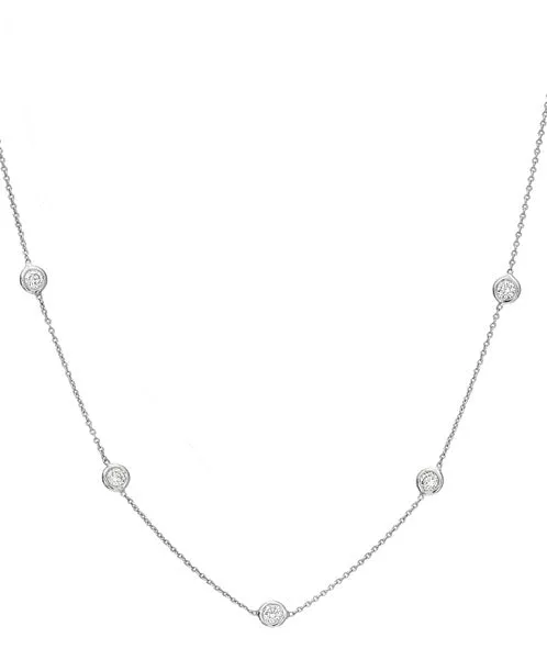 Lisa Nik Diamond-by-the-Yard Necklace