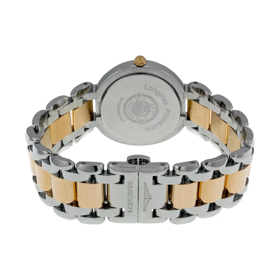 Longines Prima Luna Mother of Pearl Dial Steel and Rose Gold Ladies Watch L81125836 L8.112.5.83.6