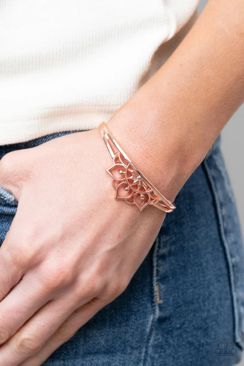 Mandala Mindfulness Copper Paparazzi Bracelet