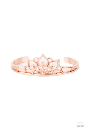 Mandala Mindfulness Copper Paparazzi Bracelet