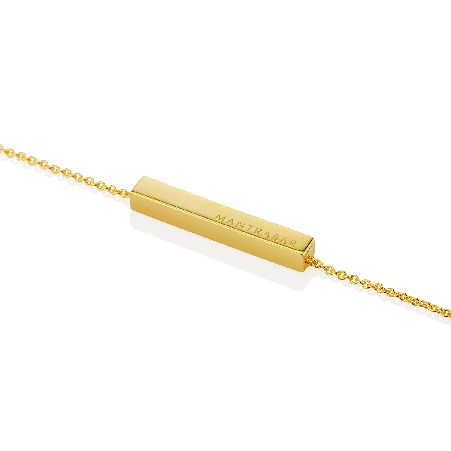 MantraBar "Hope, Courage, Healing" Horizonal Bar Pendant