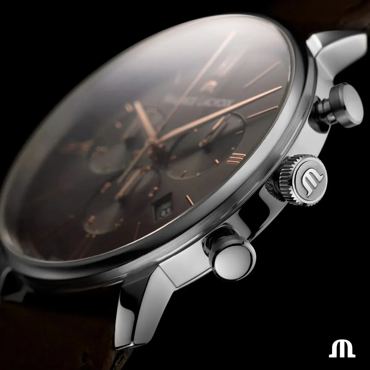 Maurice Lacroix ELIROS Chronograph 40mm on Leather