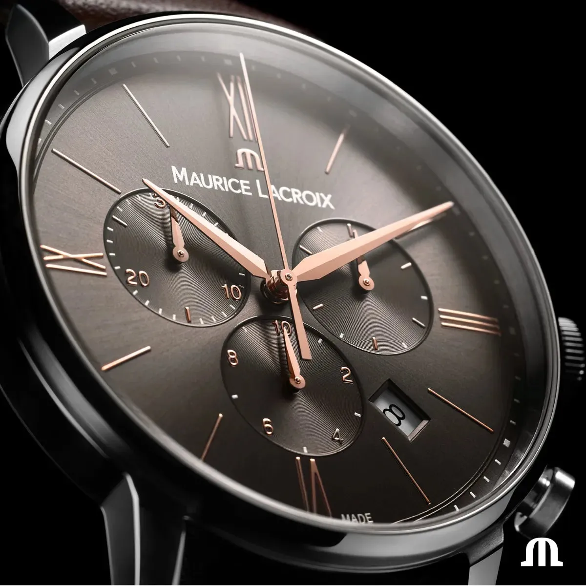 Maurice Lacroix ELIROS Chronograph 40mm on Leather