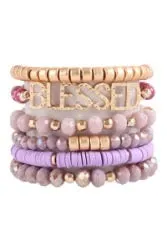 May the Lord bless you and keep you Beaded Bracelet
