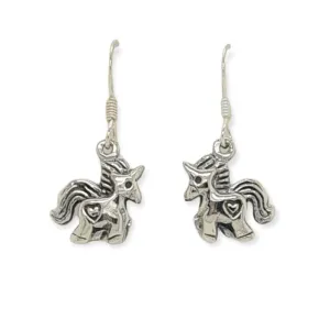 MCJ Jewellery Earrings Cut Unicorn Drop